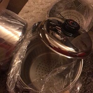 WATERLESS Stainless  Steel Thermal Control System Cooking Set